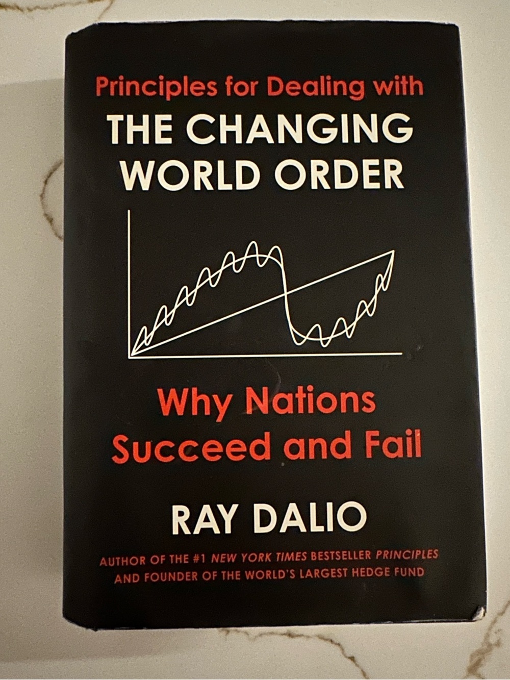 Principles for dealing with The Changing World Order Ray Dalio book